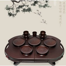 휴대용제기세트 성묘상차림 추석 산소 차례상 미니제사상, 1세트, 제기세트 14p