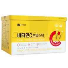 종근당 비타민C 분말스틱 2.5g x 180포 아연 코스트코, 450g, 1개