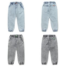 블루독청반바지