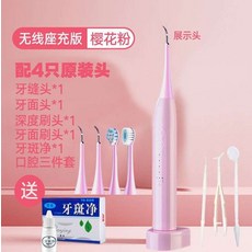 케어 공구모음 갉아 내다 거울 방수, 6세대다 핑크 초음파 구강세정기 _7