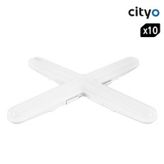 씨티오 LED 돌핀 십자등 60W 주광색 - 10개입 1BOX, 10개