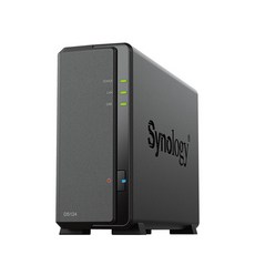 시놀로지 DS124 정품 Nas스토리지 4TB (초기설정+원격지원무료)IRONWOLF HDD 장착/공식인증점