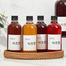 자연발효 마시는 과일 비니거 1000ml 7종, 전통 자연발효 석류식초, 1L