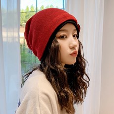 밍크털모자
