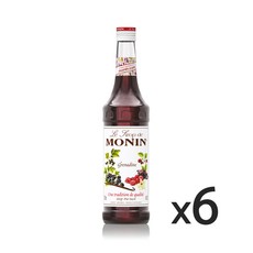 모닌 시럽 그레나딘시럽, 700ml, 6개