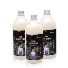 지오클린 퍼퓸향 섬유유연제 블랙베리베이, 3개, 1L