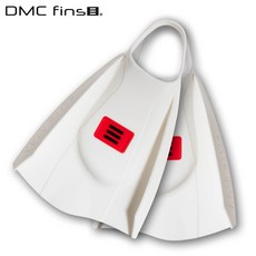 DMC 엘리트 맥스 숏핀 오리발 ELITE MAX 가방 증정, 화이트 화이트