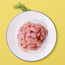 [농협안심한돈](냉장)무항생제 국내산 등심 카레용 500g, 단품, 단품