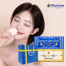 빅토리아 뉴 스웨덴 에그팩 클렌징팩 건성용 극건성용 6개입 1개 GIFT BAG 1개, 50g