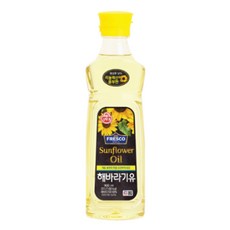 오뚜기 프레스코 해바라기유 900ml, 7개
