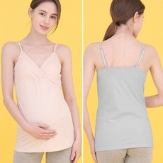 [쁘띠마리에] 면스판 캡내장 끈조절 수유나시 3size 3color 2매 조리원필수템 국내생산
