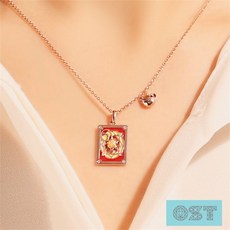 ost카드캡터체리목걸이