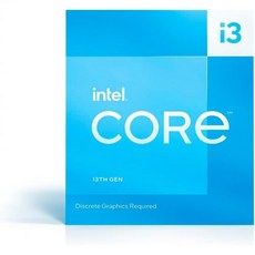 CPU프로세서 cpu 컴퓨터 Intel Core 13세대 i313100 데스크탑 프로세서4 Core4 PCore 12MB 캐시 최대 4.5GHz LGA1700 - i313100