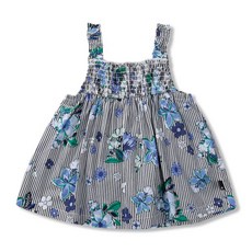 여아민소매블라우스