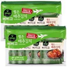 비비고 썰은 배추김치, 80g, 20개