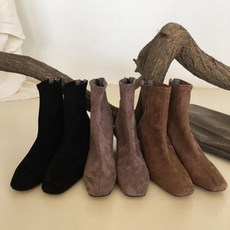 앵클부츠힐