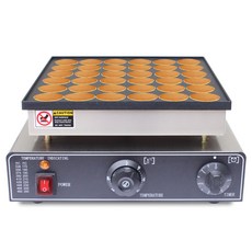 CE 승인 110V 220V 상업 50 네덜란드 POFFERTJES 그릴 미니 팬케이크 메이커 와플 케이크 오븐, 1) 110V - 미국