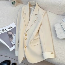 에쥬아 여성 블레이저 자켓 세련 정장 하프 재킷 빅사이즈 아우터