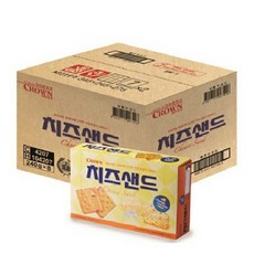 크라운 치즈샌드, 240g, 8개