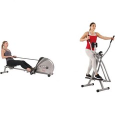 써니 헬스피트니스 SFE902 에어워크 트레이너 타원형 머신 글라이더 조정기 로워 에르고미터