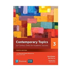 Contemporary Topics 3 with Essential Online Resources, Pearson, 9780134400792, David Beglar, Neil Murray