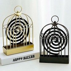 아이디어라떼 엔틱 모기향 케이스, 엔틱 모기향 케이스 블랙