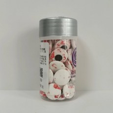 눈알캔디 케이크 장식 할로윈 크리스마스 쿠키 컬러 알록달록 스프링클 데코 초콜릿 공예, 붉은 큰눈 75g (약 50알)