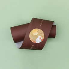 6936. 띠지(PB-087)달토끼(65x620)-25pc / 전통 명절 구정 추석 감사 선물띠지