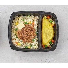 아침먹고가 간편든든한끼 버터장조림볶음밥&불고기오믈렛 내일아침뭐먹을래요? 3분도시락좋아! 빠른새벽배송, 2개, 220g