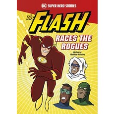 The Flash Races the Rogues Hardcover, Stone Arch Books