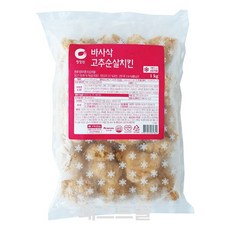 청정원 바사삭 고추순살치킨, 1개, 1kg