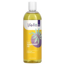 Life flo 순수 포도씨 오일 스킨 케어 473ml (16fl oz)옵션확인필수, 16 액상 온스_포도씨