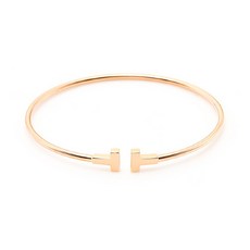 티파니앤코 TIFFANY&CO GRP08505(33419678) / TIFFANY T 티파니 T 스마일 로즈골드 팔찌
