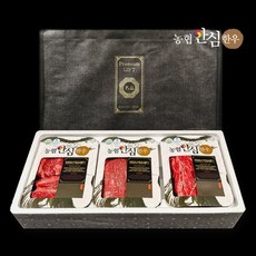 농협안심한우 명품 구이정육 선물세트 1호 (등심300g+국거리300g+불고기300g), 1세트