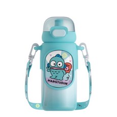 크로스 보더 Sanrio 산리오 원터치 보온보냉 어린이 텀블러 460ml, 연화 한교동, 1개