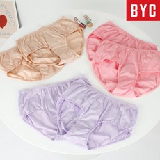 BYC 60수 순면팬티 면팬티 팬티 6매 요일팬티 - byt6680