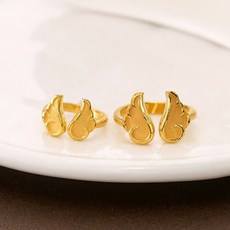 순금 99.9% 돌반지 (날개/발바닥) 3.75g 돌선물 첫돌 백일 조카 손자 돌잔치 아기 선물