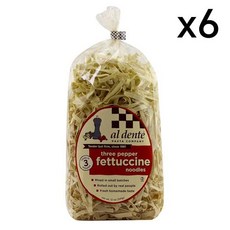 알덴테 쓰리 페퍼 페투치니 파스타면 341g x 6팩 Al Dente Three Pepper Fettuccine Noodles, 6개, 없음