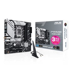 ASUS PRIME B760M-A WIFI STCOM 에이수스 컴퓨터 PC 게이밍 메인보드 인텔 13세대 랩터레이크 12세대 엘더레이크 CPU추천