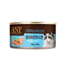 ANF 고양이 간식캔 95g 6종, 참치치킨 무스캔 95g 24개