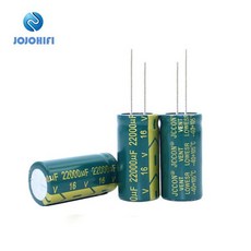JCCON 16V 22000 미크로포맷 22000 미크로포맷/16V 18x35mm 피치 7.5mm 105 ℃ 알루미늄 고주파 저 저항 전