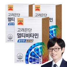 고려은단 멀티비타민 올인원 맨 60 플러스, 3개, 60정
