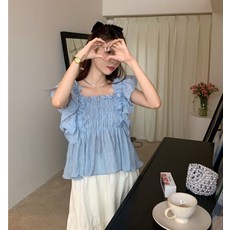 프릴나시블라우스