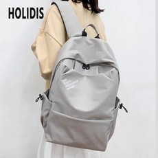 HOLIDIS 남여공용 캐주얼 백팩 대용량 여행가방 퓨어 16인치 컴퓨터