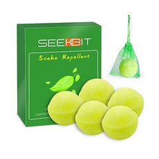 SEEKBIT 뱀퇴치제 기피제 쥐 해충 퇴치 잔디 정원 캠핑 농장 전원주택 여행 안전 USA, 1 Count (Pack of 5), 1개