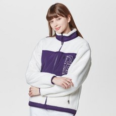 휠라 팝콘 보아 플리스 자켓 재킷