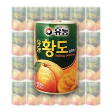 수제복숭아통조림