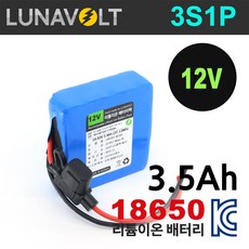 3S1P 3500mAh 리튬이온 12V(10.8V) 18650 배터리팩, 1개입, 1개, 3S1P홀더/삼성셀 29E 2.85Ah 배터리팩/10A