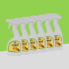 미라클버블 다용도세정제 500ml X 6개 기름때 묶은때 찌든때 한번에 제거 피부보호테스트 완료
