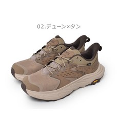 호카 오네오네 아나카파 GTX 하이킹 슈즈 남성 베이지 블랙 HOKA ANACAPA2 LOW GTX 1141632 구두 스니커즈 로우컷 명품 심플 고어텍스 비브람솔 - 고어텍스구두